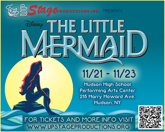 Scuttle, our know-it-all seagull, told me that some of our cast members from "THE LITTLE MERMAID" are coming ashore to the Columbia-Greene Community College Craft & Vendor Fair this Saturday, 10/25!